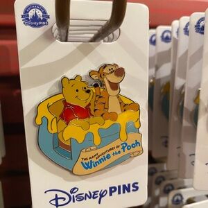 Disney Parks Winnie The Pooh Tigger Many Adventures Ride Vehicle OE Pin BNWT
